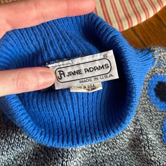 VINTAGE Jane adams 1988 sweater made in USA - Picture 3 of 7